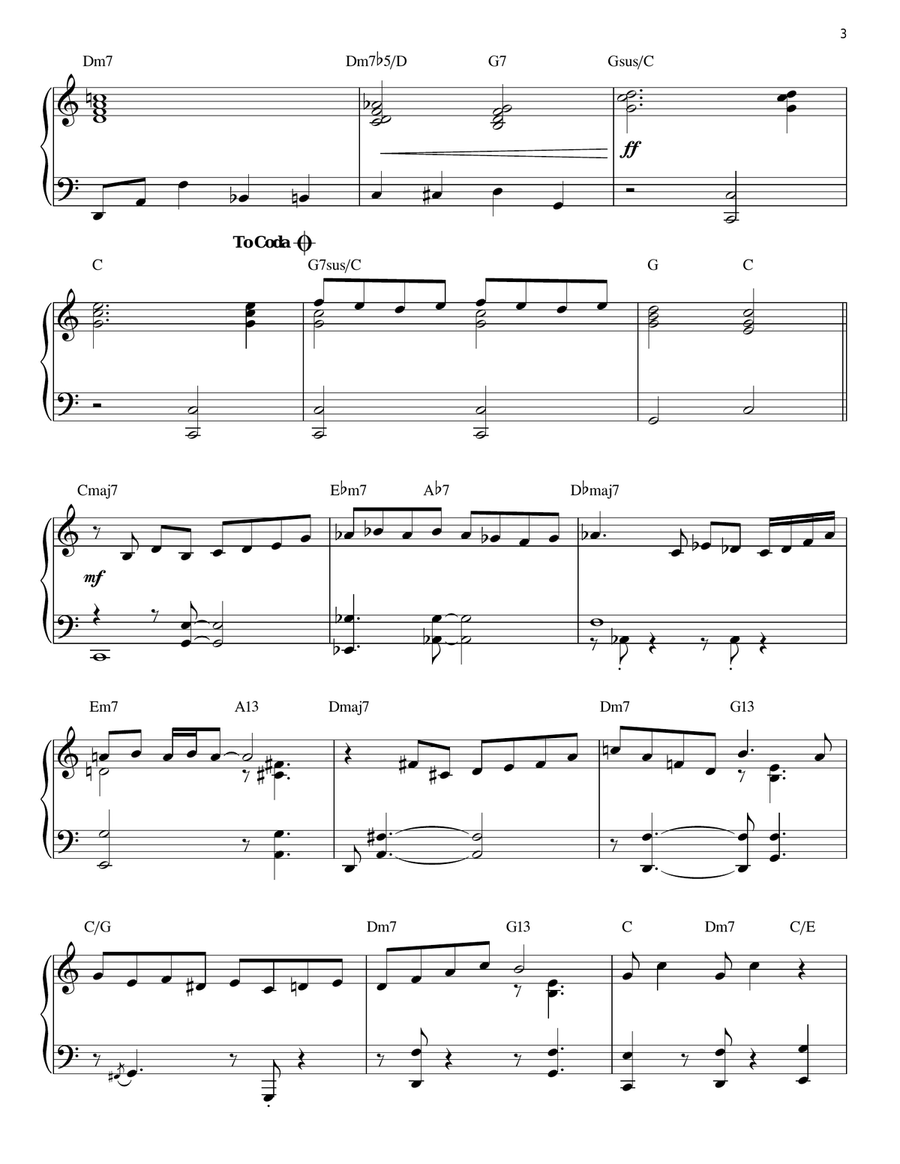 The Queen's Fancy (arr. Brent Edstrom) Piano Solo scores gallery preview page 3