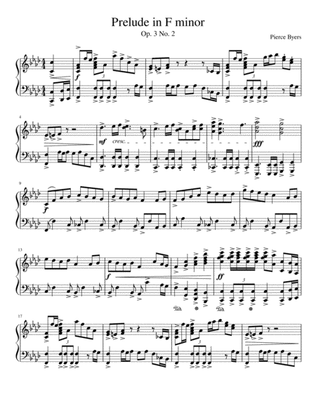 Prelude in F minor, Op. 3 no. 2