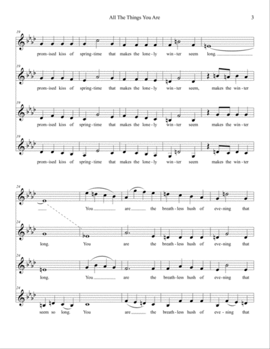 All The Things You Are All The Things You Are SSAA scores gallery preview page 3