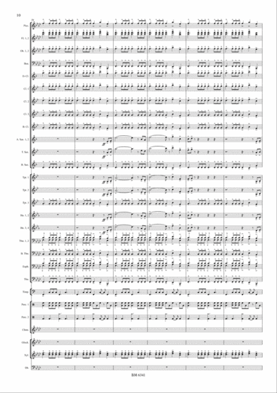26000000 for Wind Band Concert Band scores gallery preview page 11