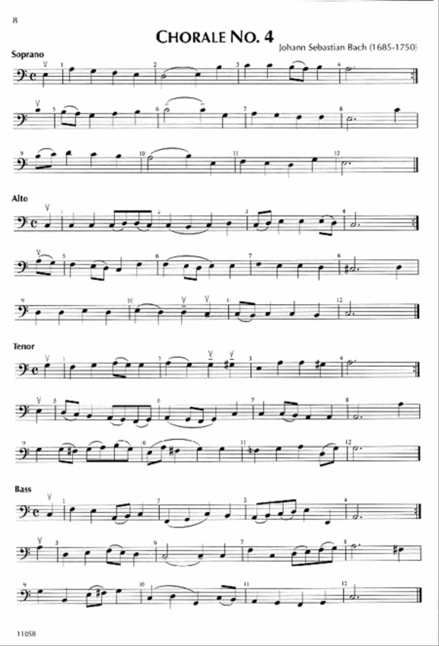 Bach and Before For Strings - String Bass Chamber Orchestra scores gallery preview page 2