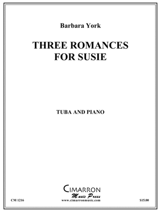 Book cover for Three Romances for Susie
