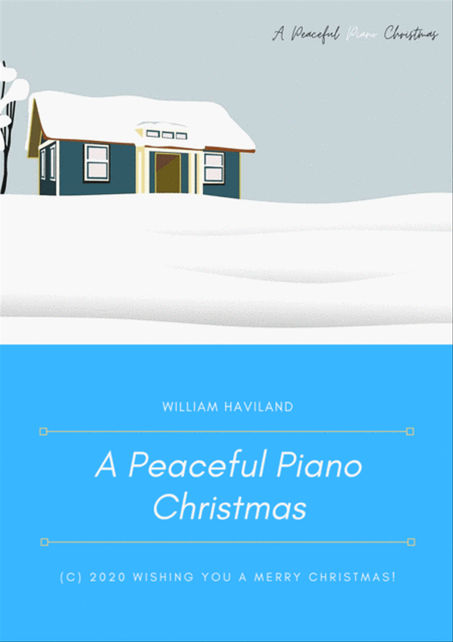 A Peaceful Piano Christmas [Full Album PDF Score] Piano Solo scores gallery preview page 1