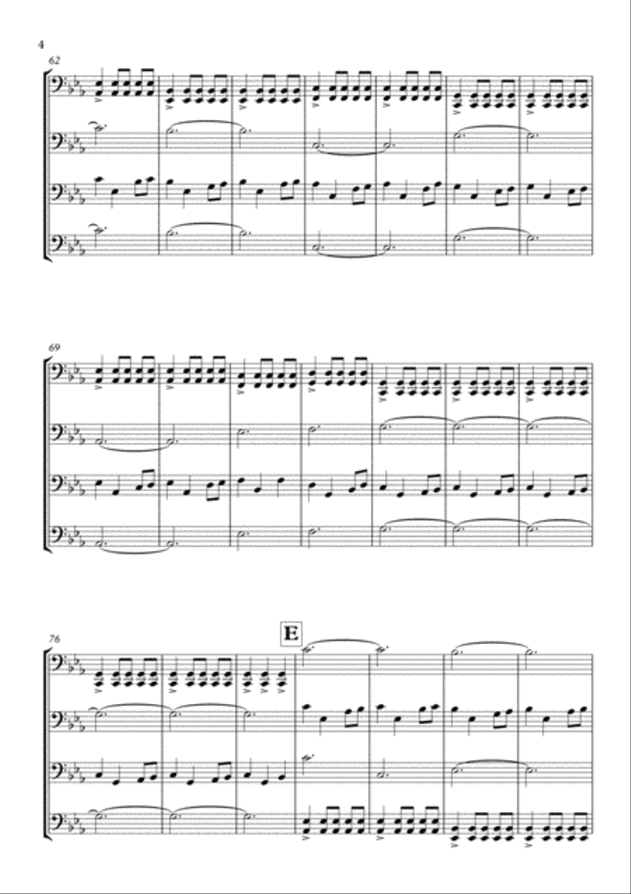 Game Of Thrones Cello scores gallery preview page 4