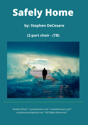 Book cover for Safely Home (2-part choir - (TB)