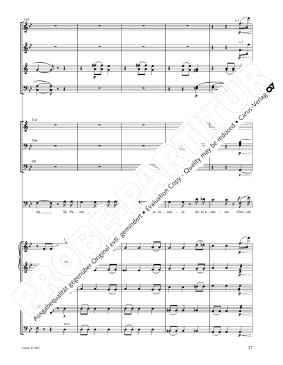 Mottetto per San Paolino Mottetto per San Paolino 4-Part scores gallery preview page 28
