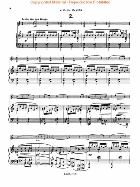 Five Melodies, Op. 35a