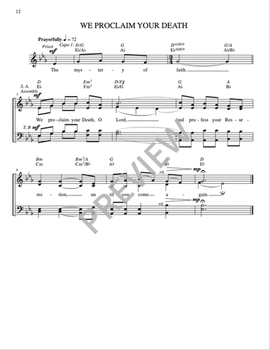 Missa de Lumine - Guitar edition Guitar scores gallery preview page 14