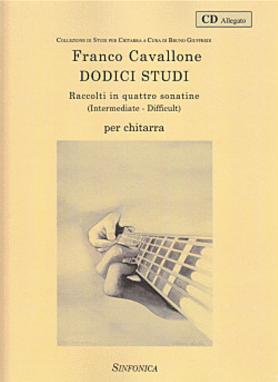 Dodici Studi Guitar scores gallery preview page 1