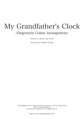 My Grandfather's Clock ~Fingerstyle Guitar Arrangement~