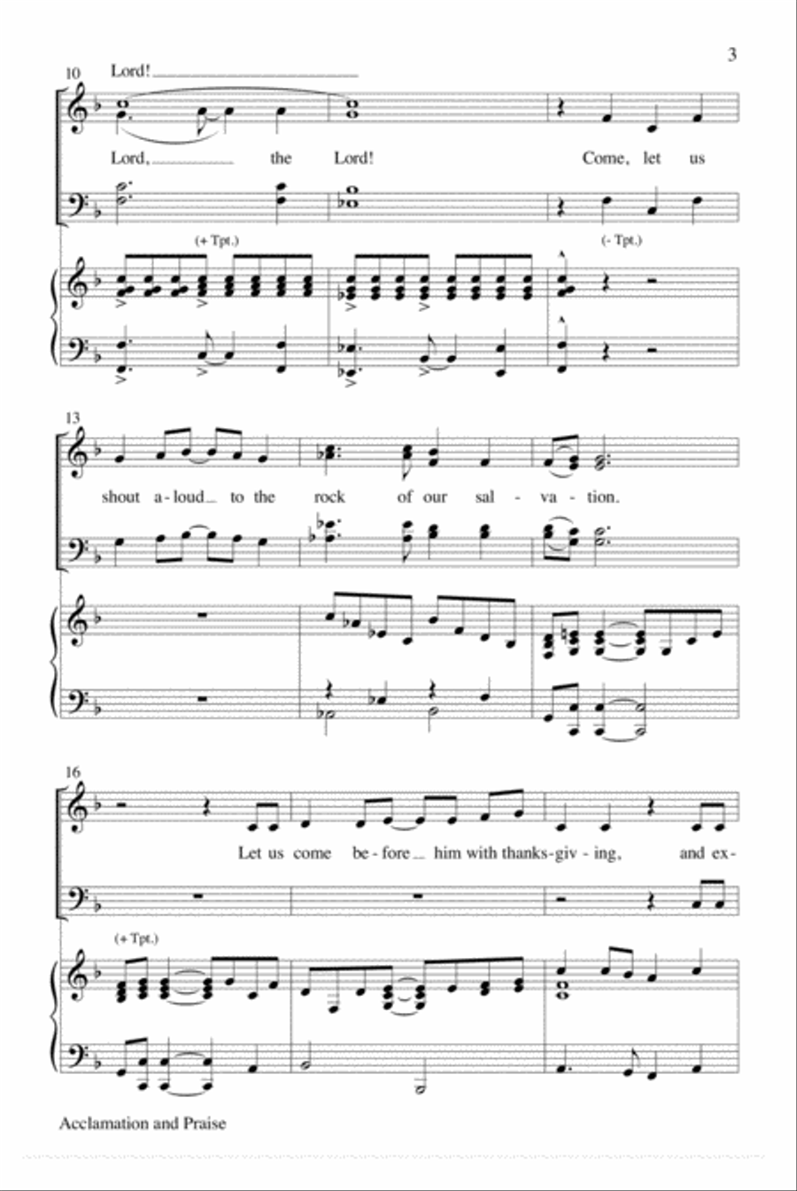 Acclamation and Praise Acclamation and Praise 4-Part scores gallery preview page 13