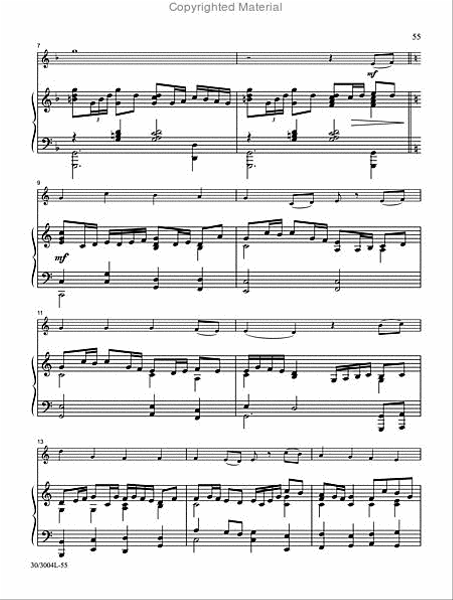 Trumpet Tidings of Joy! Trumpet Solo scores gallery preview page 9