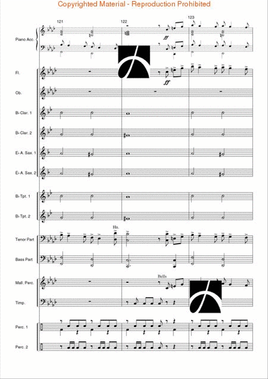 Spanish Overture Concert Band scores gallery preview page 23