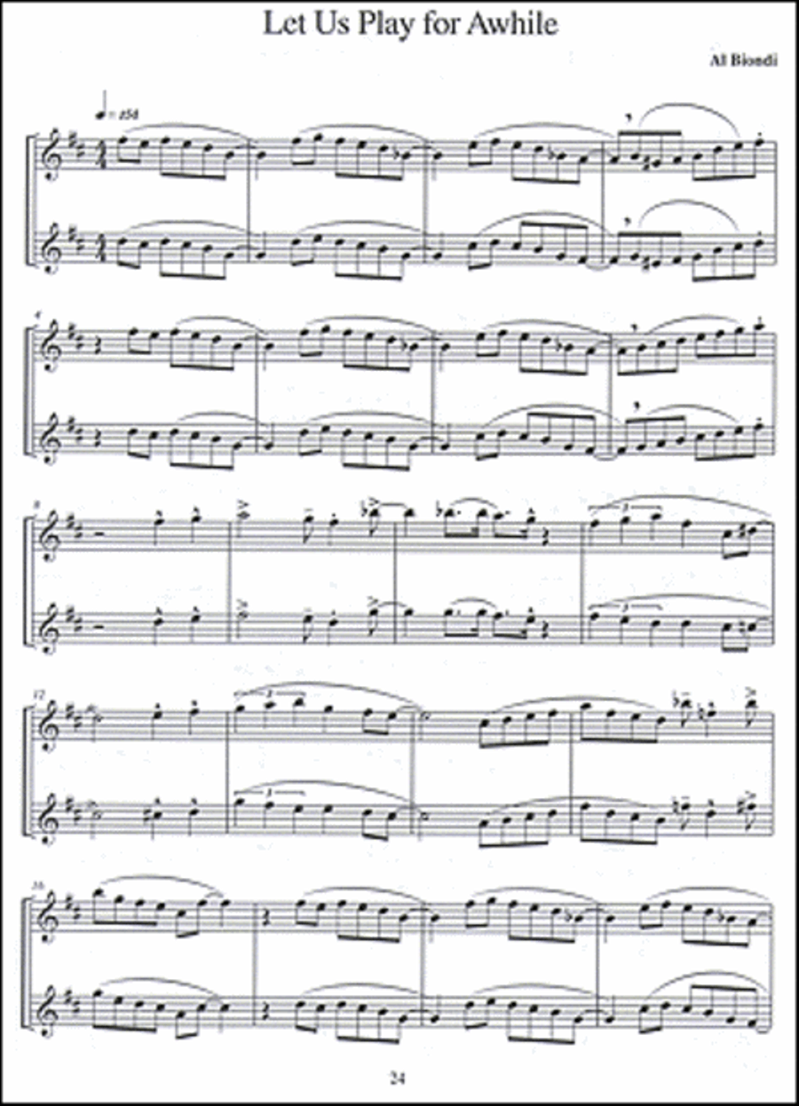 Jazz Duets, Violin Edition String Duet scores gallery preview page 3
