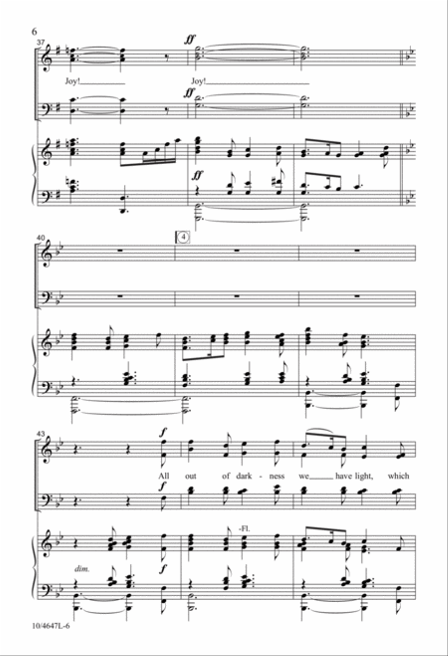 Christmas Canticles 4-Part scores gallery preview page 6