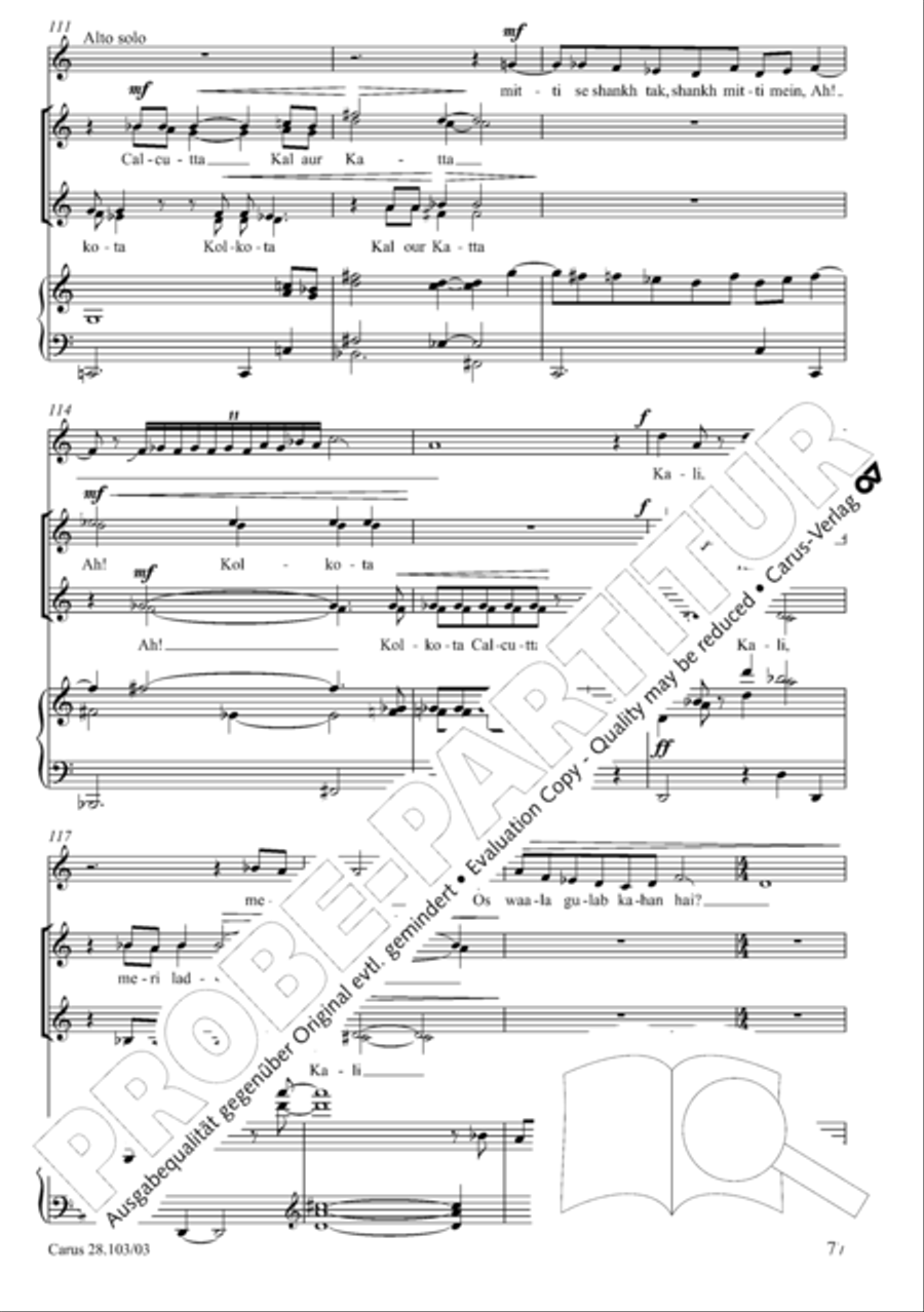 Water Water 4-Part scores gallery preview page 92
