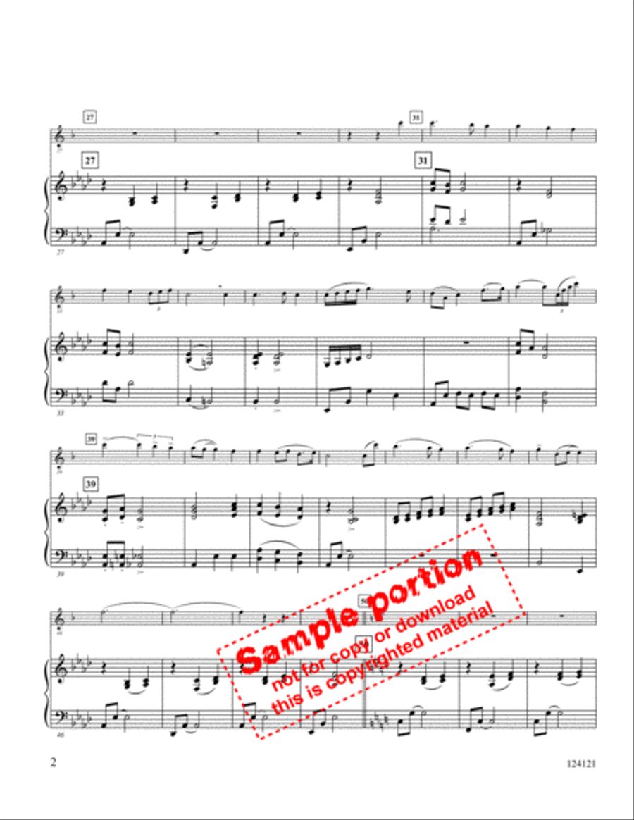 Tender Night Medley Flute scores gallery preview page 3