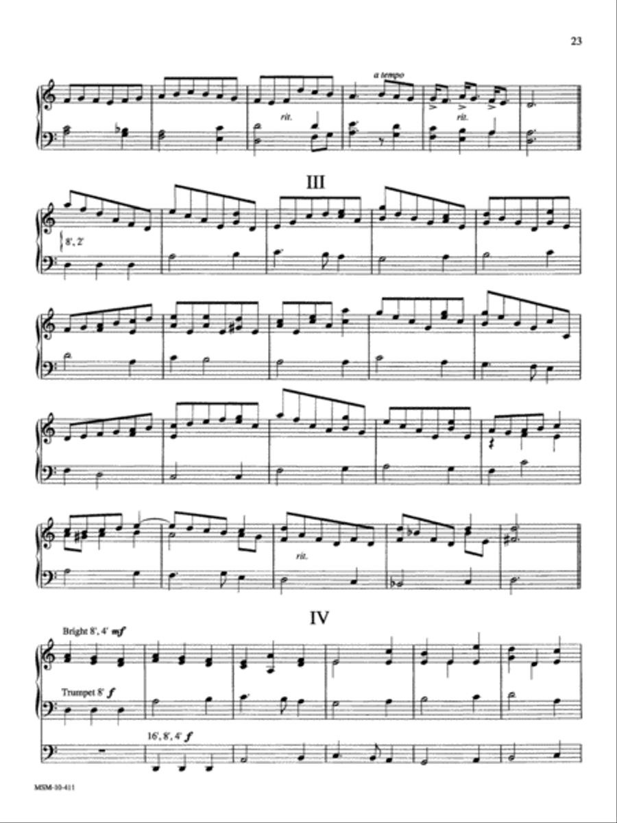 On Earth Has Dawned This Day of Days (That Easter Day with Joy Was Bright) Organ scores gallery preview page 2