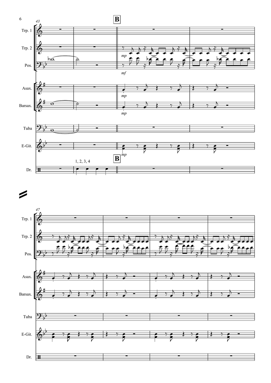Insomnia Brass Ensemble scores gallery preview page 6