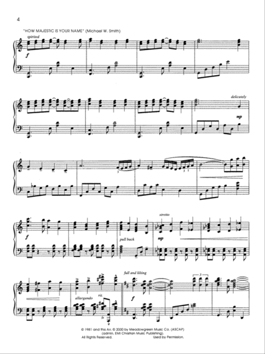 Overtures of Praise Piano Solo scores gallery preview page 5
