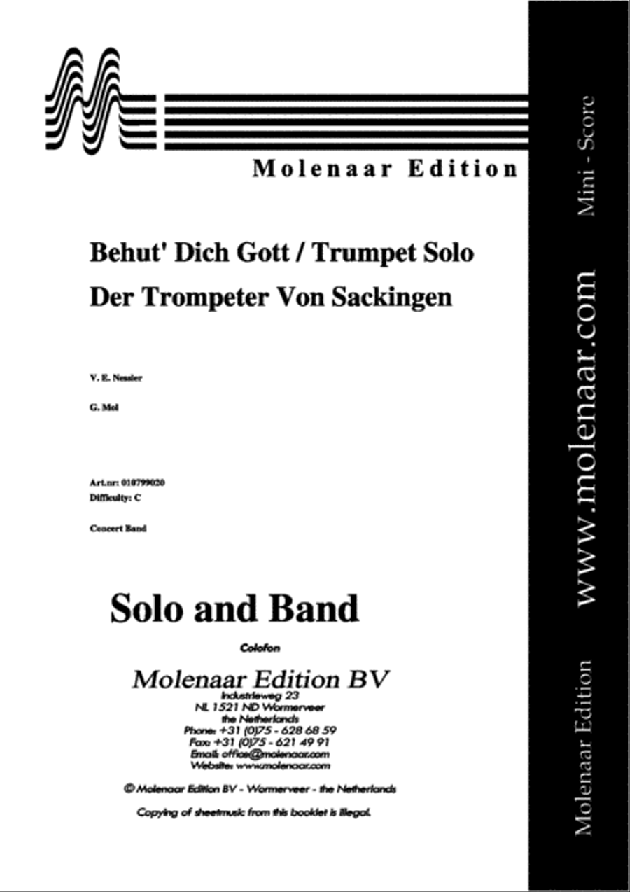 Behut' Dich Gott Behut' Dich Gott Concert Band scores gallery preview page 2