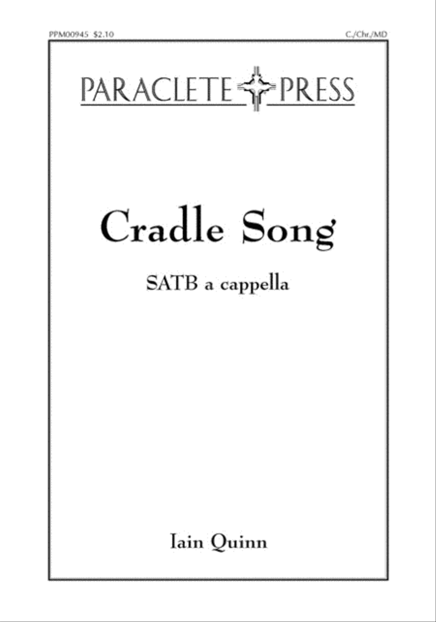 Cradle Song SSA scores gallery preview page 1