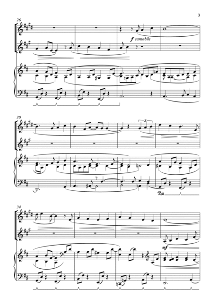 A Whole New World (from 'Aladdin') Brass Duet scores gallery preview page 3