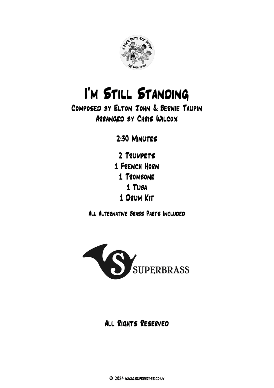 I'm Still Standing I'm Still Standing Brass Quintet scores gallery preview page 1