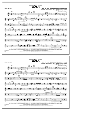 Book cover for Walk - 2nd Bb Trumpet