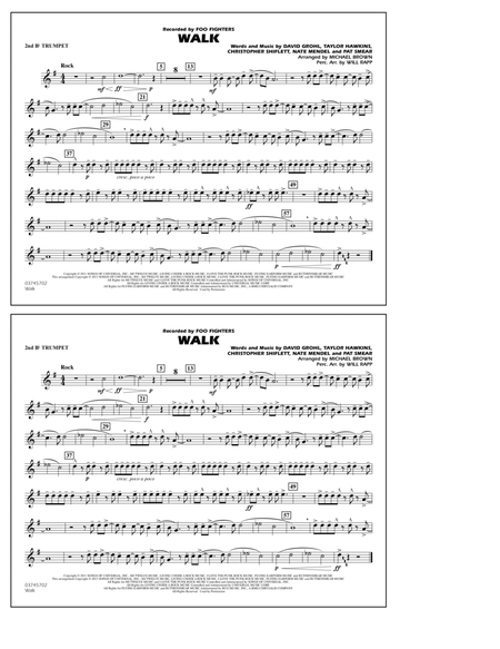 Walk - 2nd Bb Trumpet