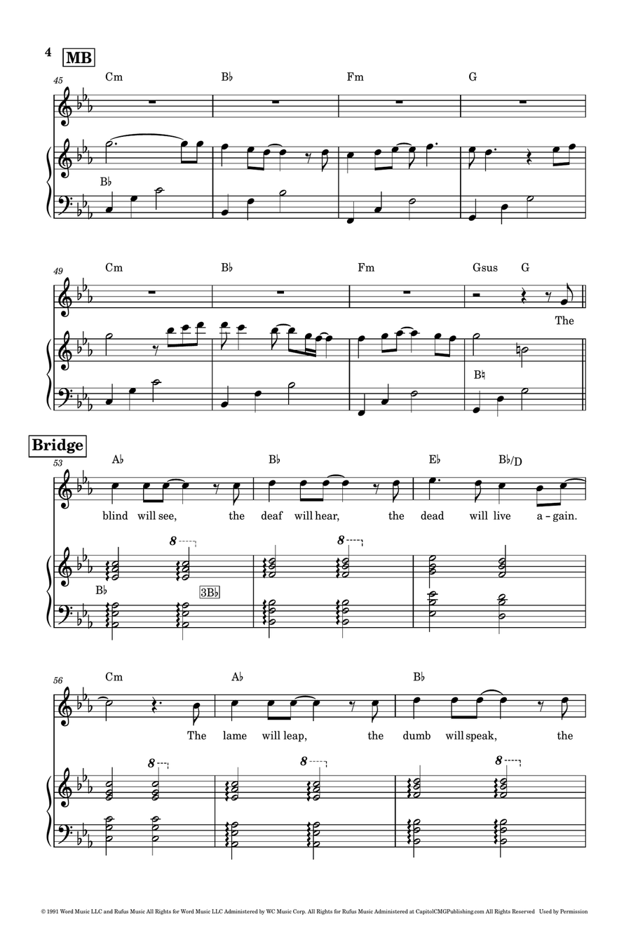 Mary, Did You Know? Harp scores gallery preview page 4