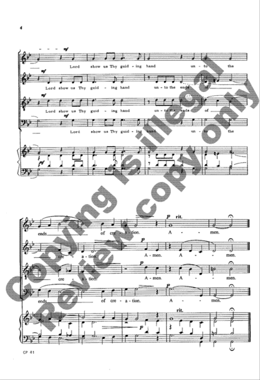 Hymn of Thanksgiving Hymn of Thanksgiving 4-Part scores gallery preview page 9