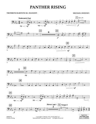 Panther Rising - Trombone/Baritone B.C./Bassoon