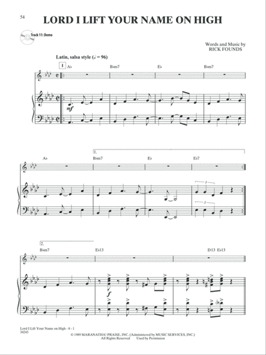Top Praise & Worship Instrumental Solos Piano scores gallery preview page 5