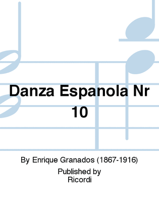Danza Espanola Nr 10