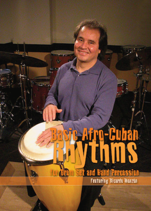 Book cover for Basic Afro-Cuban Rhythms for Drum Set and Hand Percussion