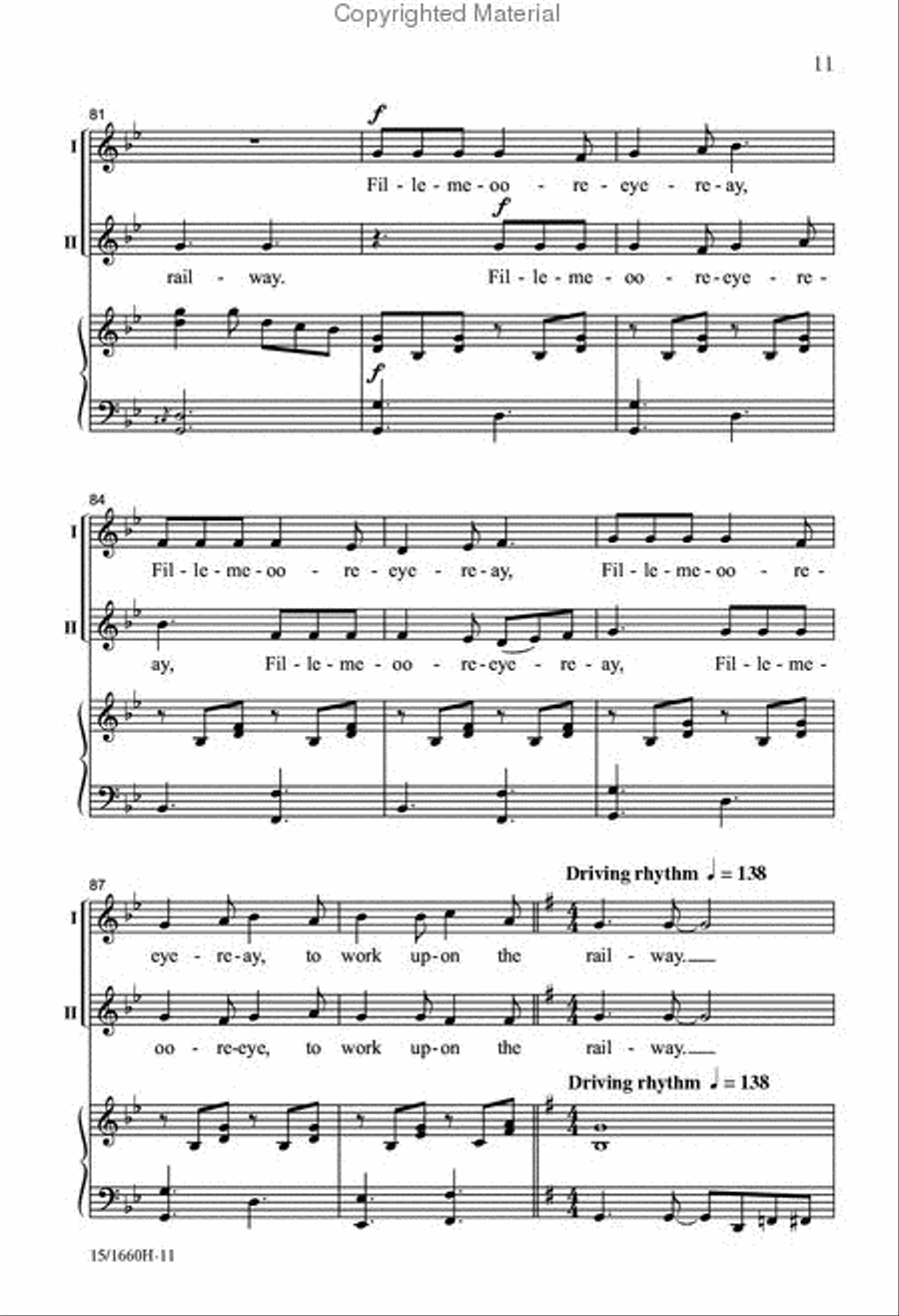 On the Railroad 3-Part scores gallery preview page 11