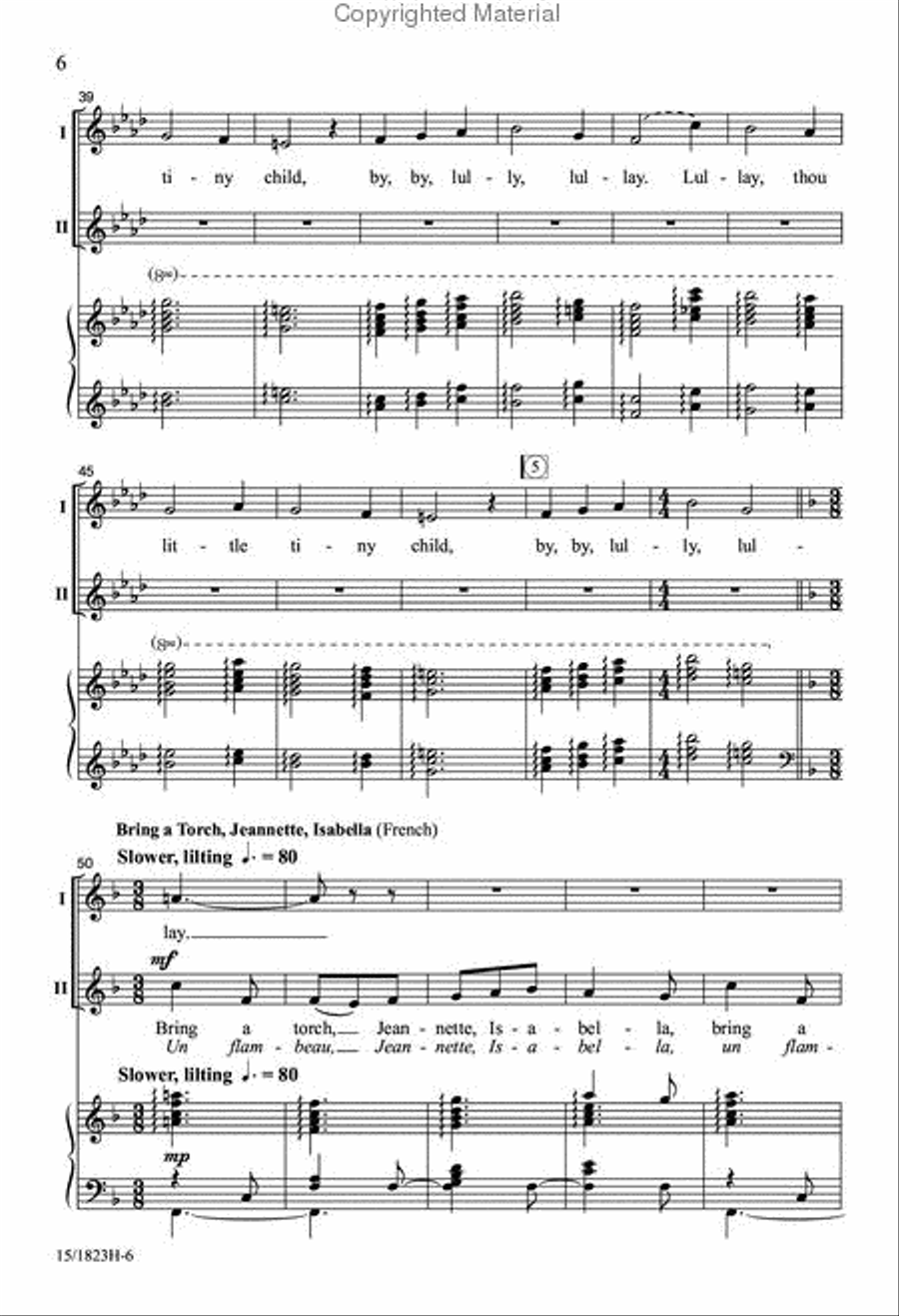 A Garland of Carols 2-Part scores gallery preview page 6