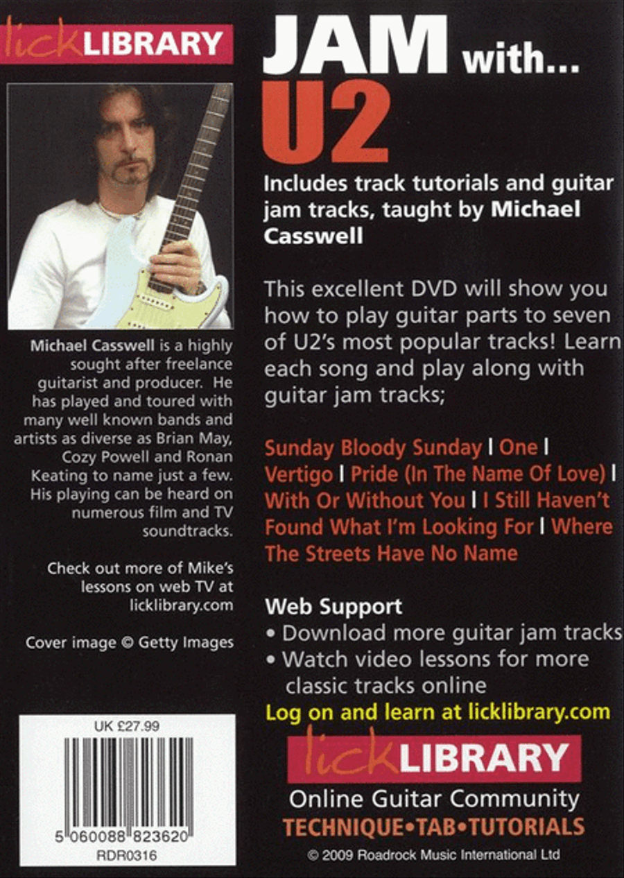 Jam With U2 Guitar scores gallery preview page 2