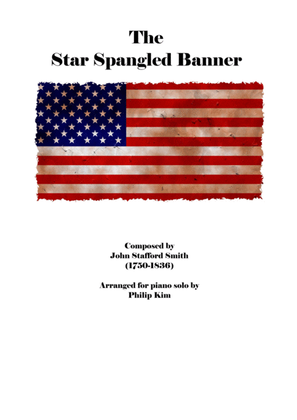 Book cover for The Star Spangled Banner Advanced Piano Solo