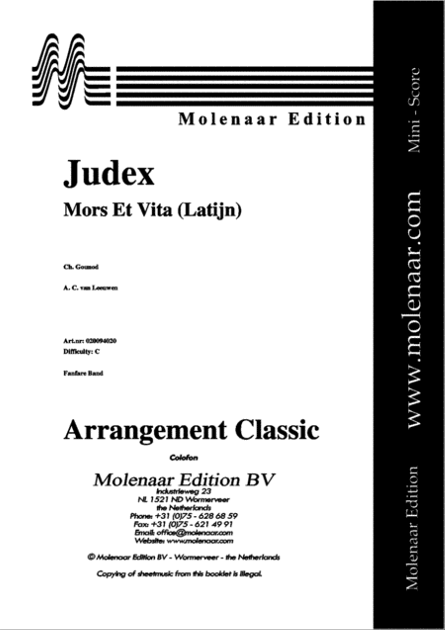 Judex Judex Fanfare Band scores gallery preview page 2