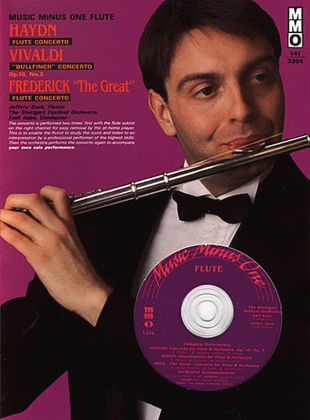 Book cover for Haydn - Flute Concerto; Vivaldi - Bullfinch Concerto; Frederick "The Great" - Flute Concerto