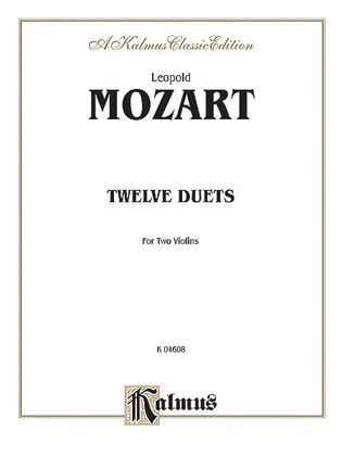 Book cover for Twelve Duets