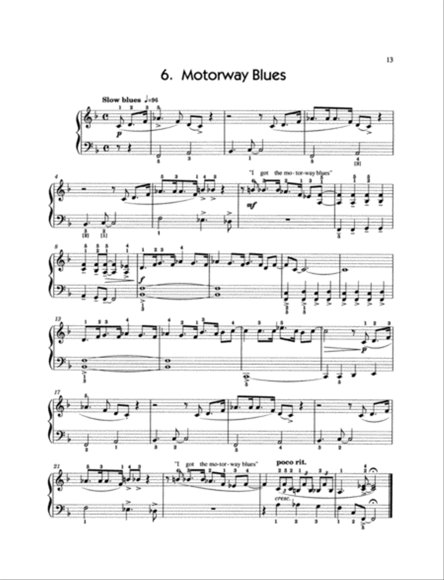 Easy Jazzin' About for Piano / Keyboard Easy Piano scores gallery preview page 3