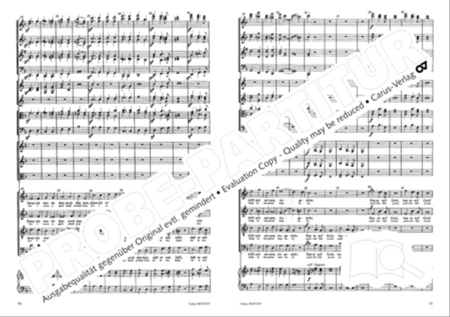 Psalm 42 4-Part scores gallery preview page 27