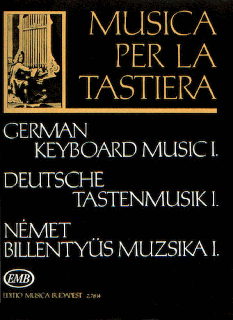 German Keyboard Music V1 Piano Solo scores gallery preview page 1