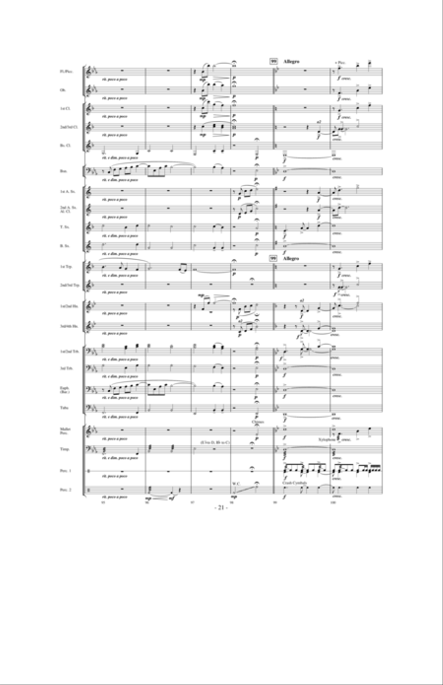 Ascentium Concert Band scores gallery preview page 20
