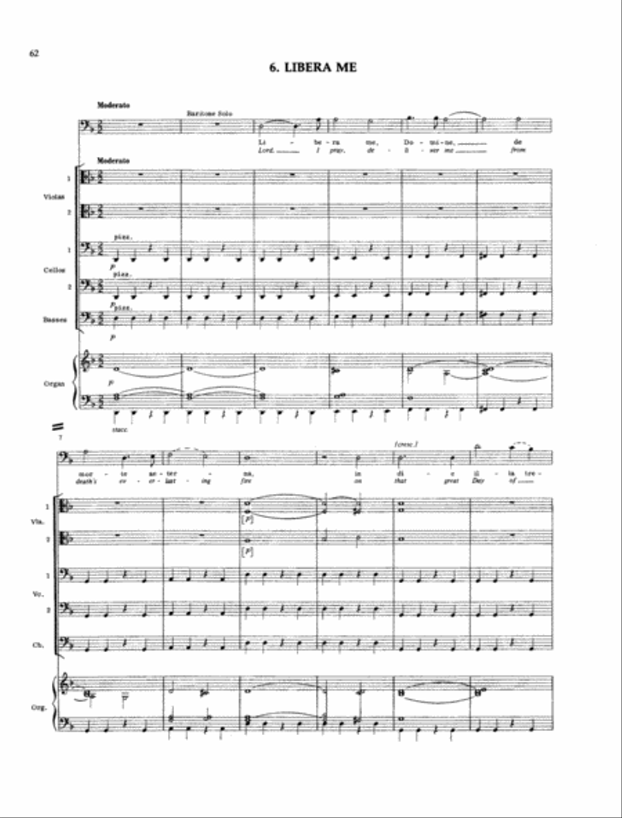 Requiem (1893 version) 4-Part scores gallery preview page 9