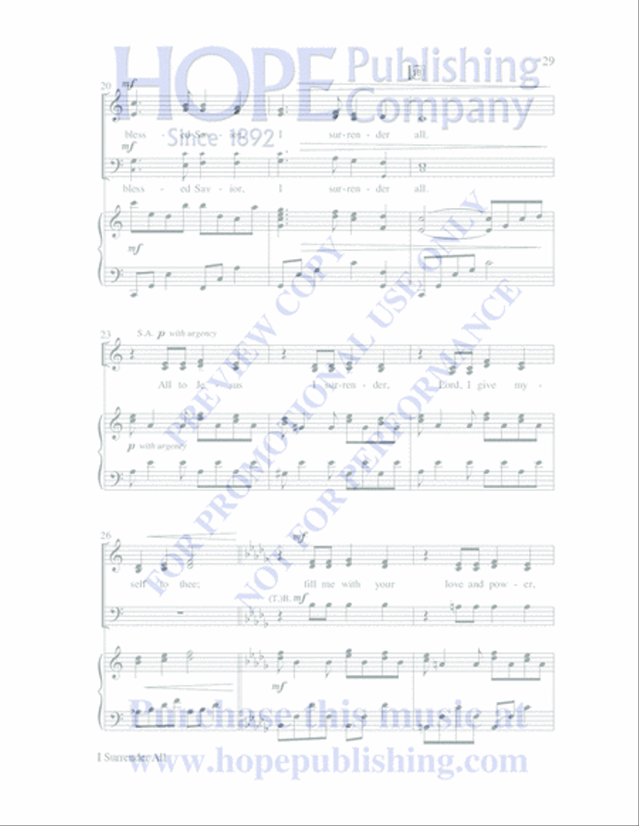 The Seven Last Days 4-Part scores gallery preview page 32