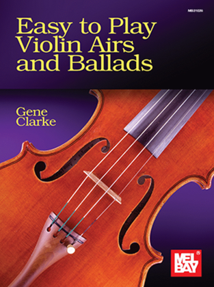 Book cover for Easy To Play Violin Airs and Ballads